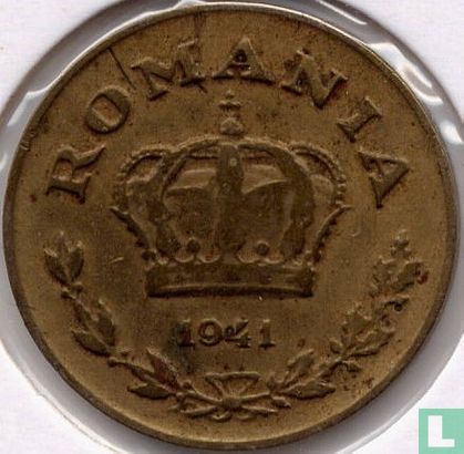 Roemenië 1 leu 1941 - Afbeelding 1