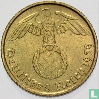 Duitse Rijk 5 reichspfennig 1939 (B) - Afbeelding 1