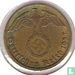 German Empire 5 reichspfennig 1937 (G) - Image 1
