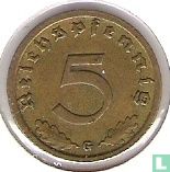 Duitse Rijk 5 reichspfennig 1937 (G) - Afbeelding 2