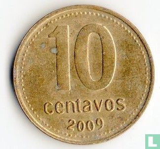 Argentinien 10 Centavo 2009 - Bild 1