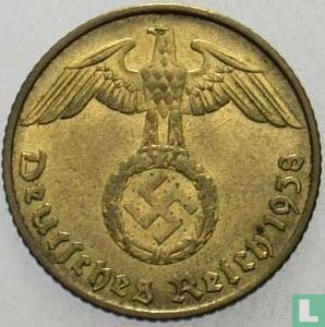 Duitse Rijk 5 reichspfennig 1938 (J) - Afbeelding 1