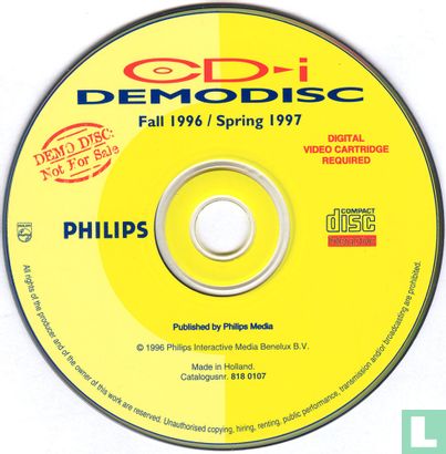 CD-i Demonstratie Disc - Afbeelding 3