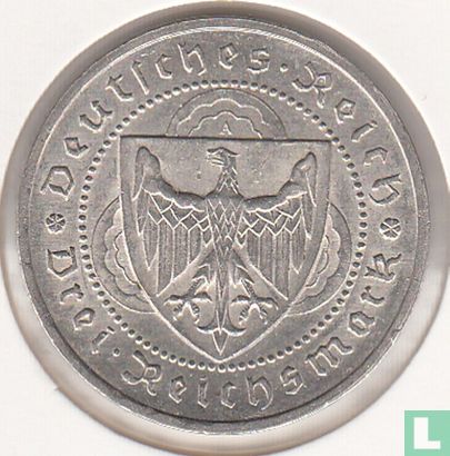 Deutsches Reich 3 Reichsmark 1930 (A) "700th anniversary Death of Walther von der Vogelweide" - Bild 2