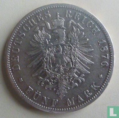 Preußen 5 Mark 1876 (B) - Bild 1