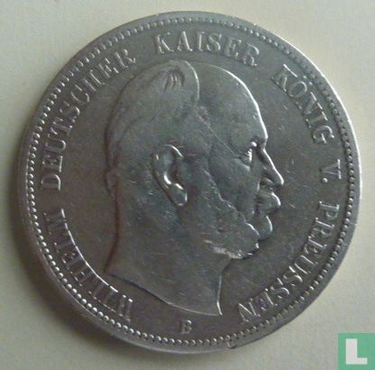 Pruisen 5 mark 1876 (B) - Afbeelding 2