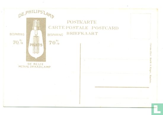 Philips Lampen Reclame Klederdrachten - 1911      - Afbeelding 2