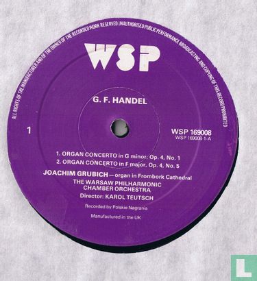 Handel: Organ Concertos - Image 3