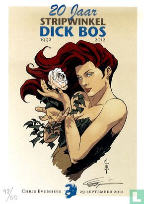 20 jaar stripwinkel Dick Bos