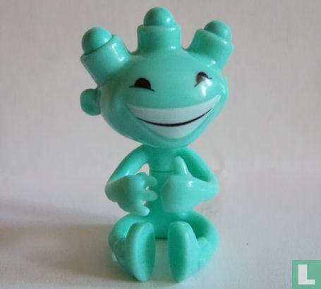 Color stick man turquoise - Image 1