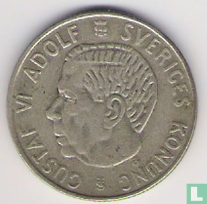 Schweden 1 Krona 1952 - Bild 2