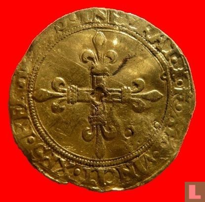  France 1 Écu d'Or au soleil du Dauphiné 1515- 1547 - Image 2