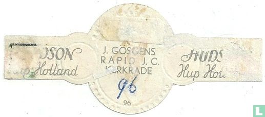 J. Gosgens - Rapid J.C. - Kerkrade - Afbeelding 2