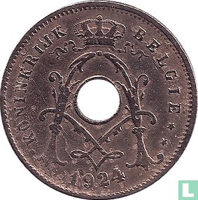 Belgique 5 centimes 1924/14 - Image 1