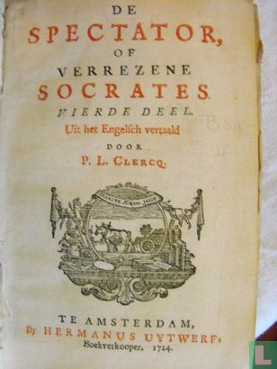De Spectator, of Verrezene Socrates - 4 - Image 1