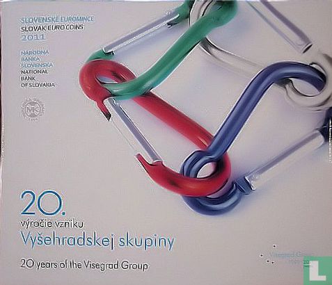 Slovaquie coffret 2011 "20th anniversary of the Visegrad Group" - Image 1