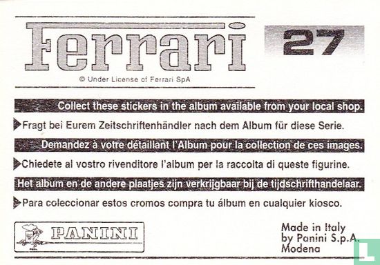 Ferrari Panini  - Afbeelding 2