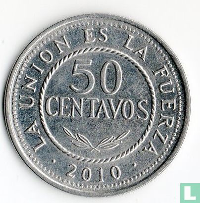 Bolivia 50 centavos 2010 - Afbeelding 1