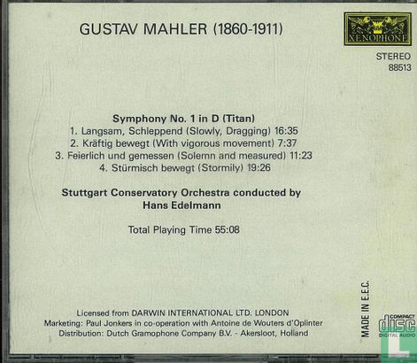 Mahler symphony No. 1 (Titan) - Afbeelding 2