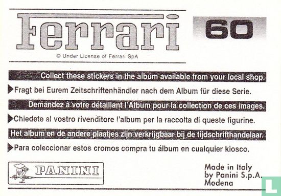 Ferrari Panini   - Afbeelding 2