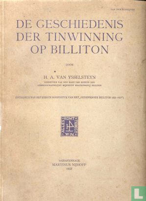 De geschiedenis der tinwinning op Billiton - Afbeelding 1