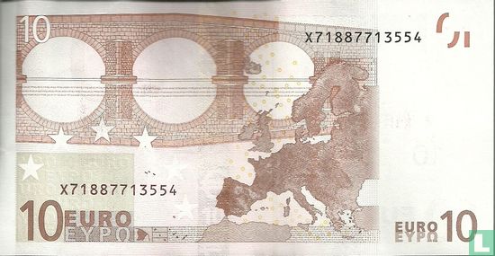 Eurozone 10 Euro X-P-Dr - Afbeelding 2