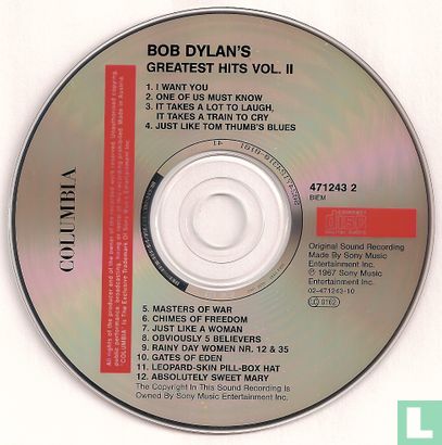 Bob Dylan's Greatest Hits 2 - Afbeelding 3