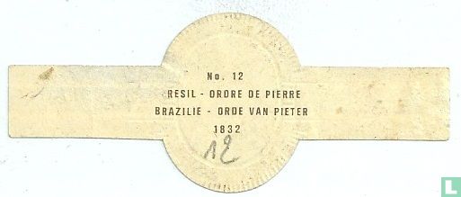 Brazilië - Orde van Pieter 1832 - Image 2