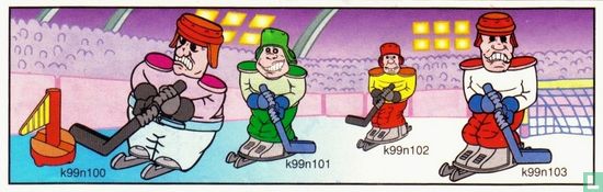 IJshockeyspeler, paars - Bild 1