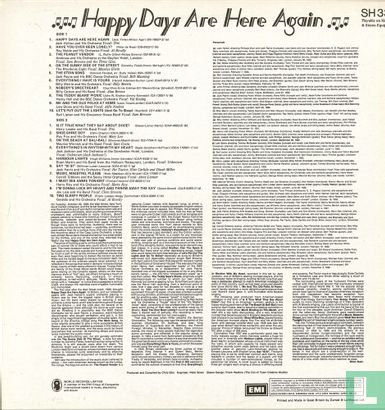 Happy Days Are Here Again / Hits of the 30s - Image 2