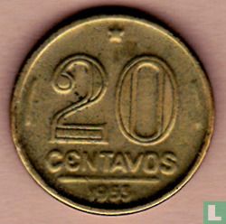 Brazilië 20 centavos 1953 - Afbeelding 1
