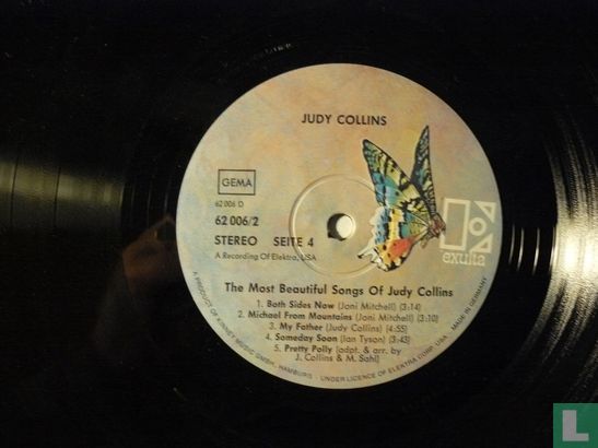 the most beutiful songs of judy collins - Afbeelding 3