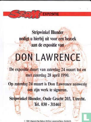 Don Lawrence signeert bij Stripwinkel Blunder (Utrecht) - Afbeelding 1