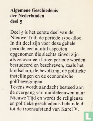 Algemene geschiedenis der Nederlanden   - Image 3