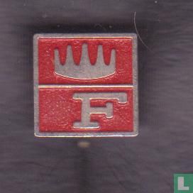 F (Frigidaire logo) [rood]