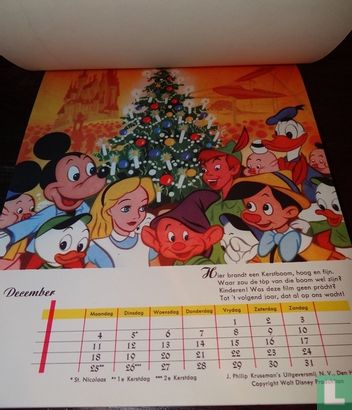 Mickey Mouse Kalender 1961 - Afbeelding 3