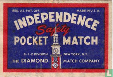 Independence pocket match