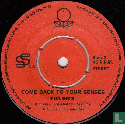 Come Back to Your Senses - Image 3