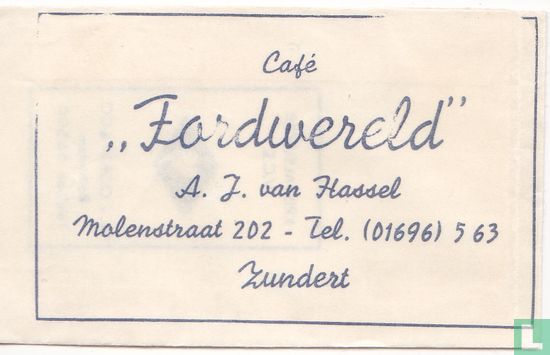 Café "Fordwereld" - Afbeelding 1