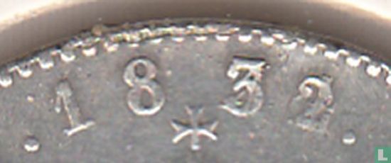 Pays-Bas 3 gulden 1832 (1832/24) - Image 3