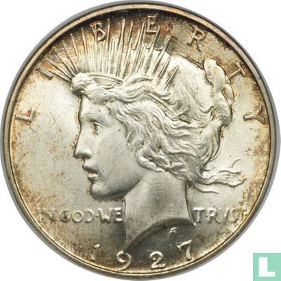 United States 1 dollar 1927 (D) - Image 1