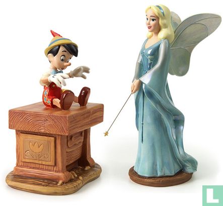 WDCC Blue Fairy & Pinocchio "The Gift of Life is Thine" - Afbeelding 2