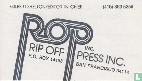 Rip Off Press Inc.
