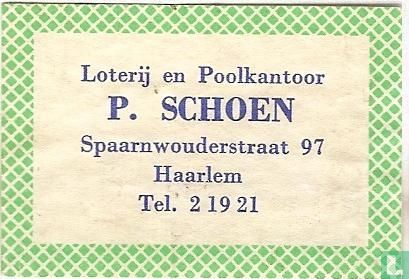 Loterij en Poolkantoor P. Schoen