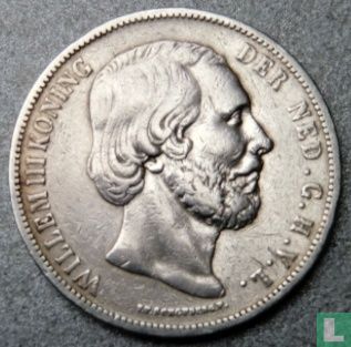 Niederlande 2½ Gulden 1849 (Typ 2) - Bild 2