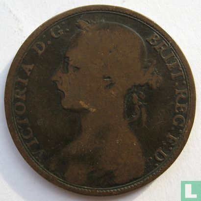 United Kingdom 1 penny 1892 - Image 2
