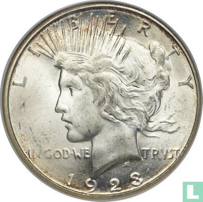 Verenigde Staten 1 dollar 1923 (S) - Afbeelding 1