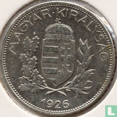 Hongrie 1 pengö 1926 - Image 1