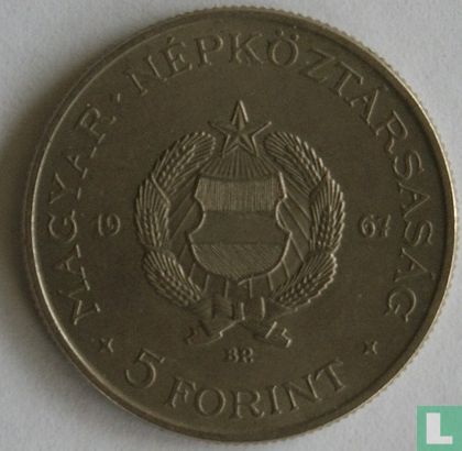 Hungary 5 forint 1967 "Lajos Kossuth" - Image 1