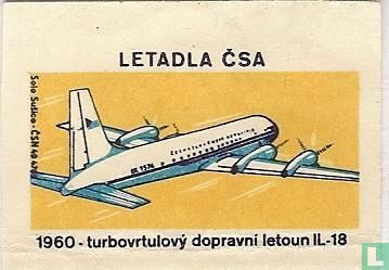 1960 Turbovrtulovy Dopravni Letoun IL-18